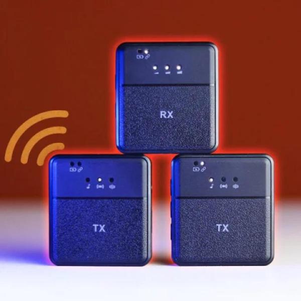 SX9 Dual Wireless Microphone For Type C Or Lighting Interface