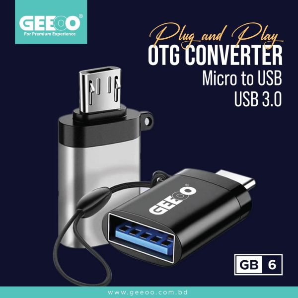 Geeoo GB5 Type C to USB 3.0 OTG Converter
