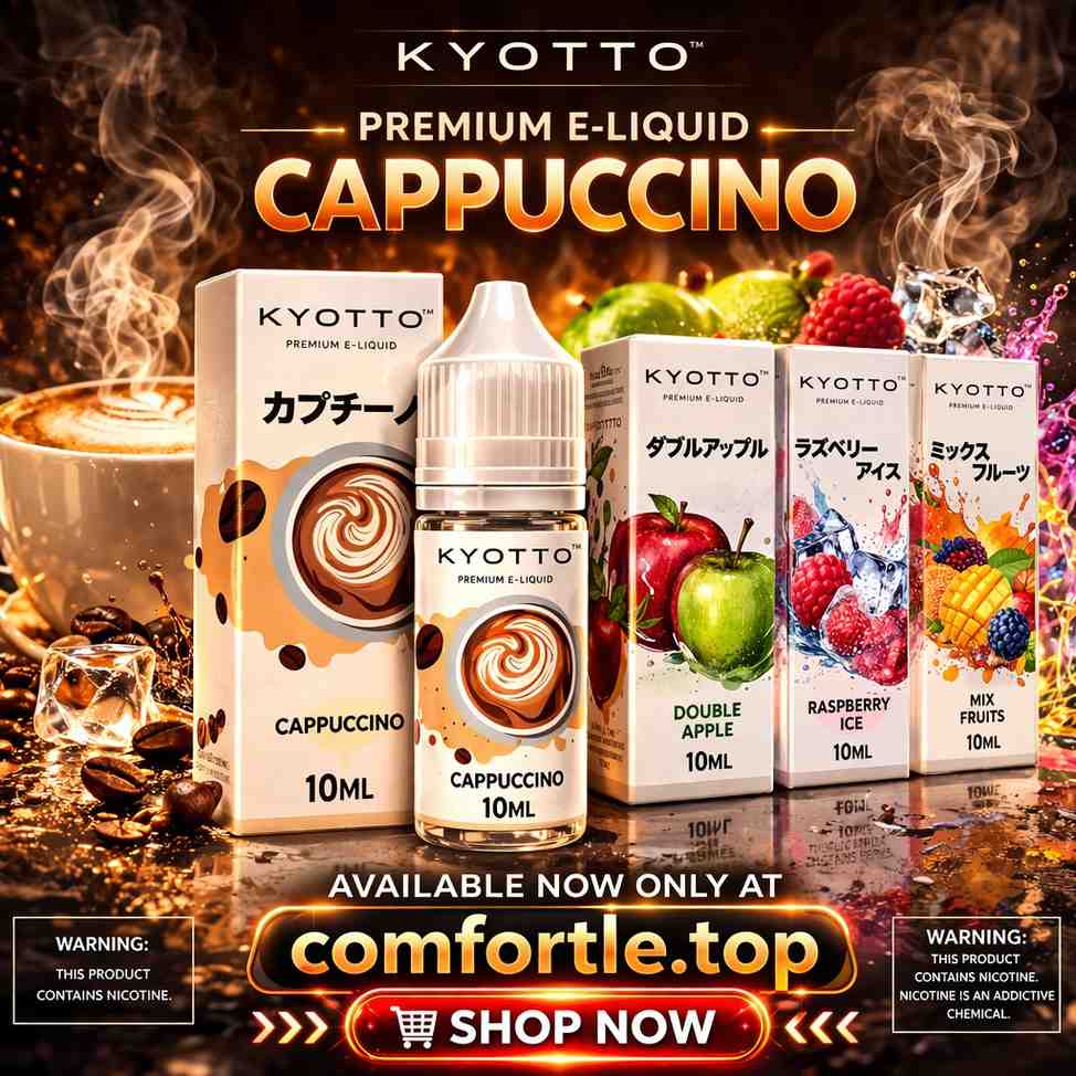 KYOTTO Premium Cappuccino E-Liquid 10ML price in bd