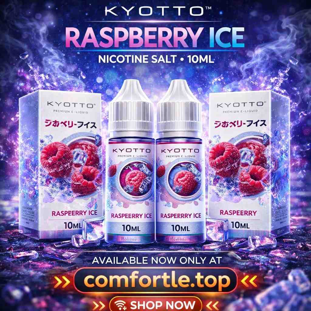 KYOTTO Premium Raspberry Ice E-Liquid 10ML price in bd
