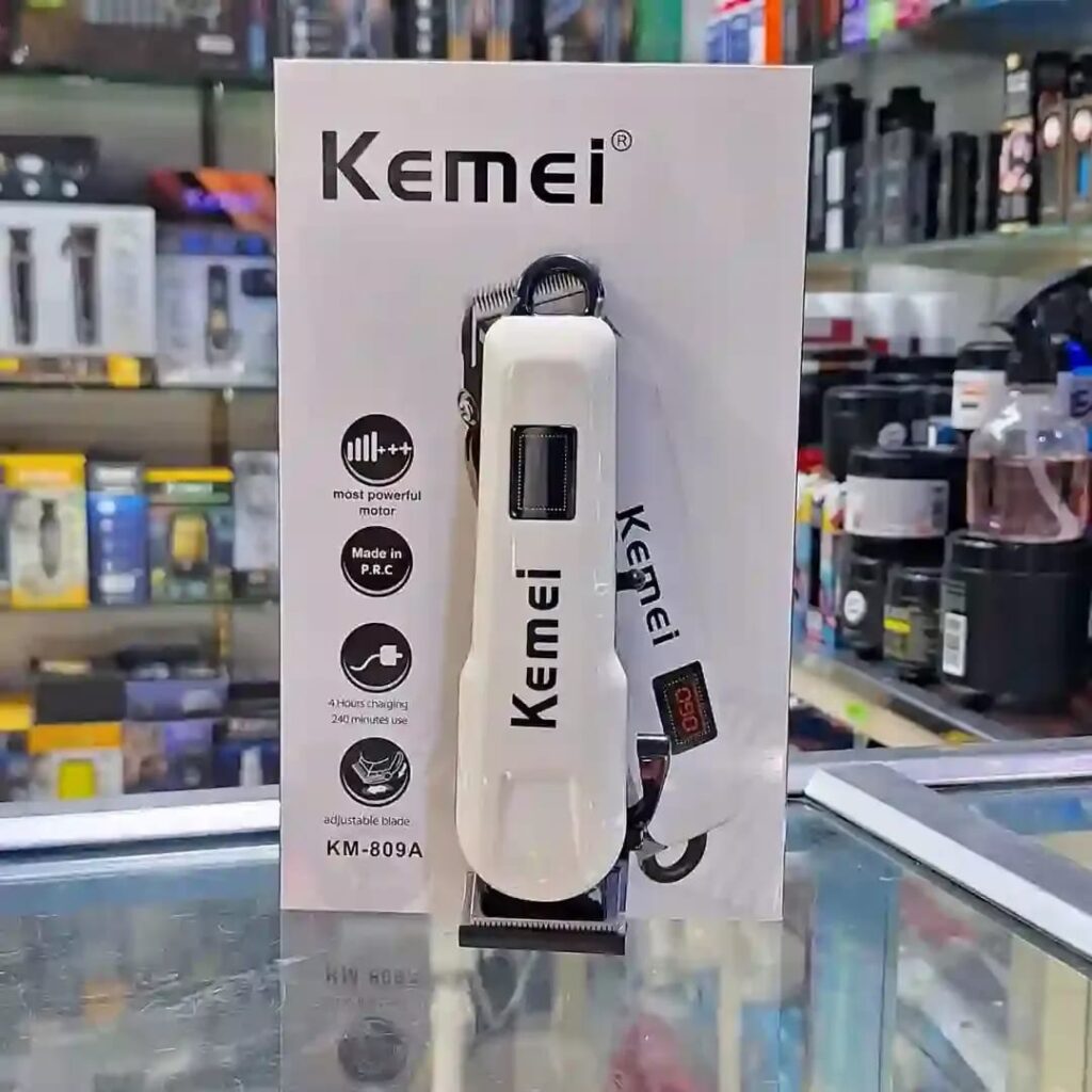 Kemei KM-809A Hair Clipper and Beard Trimmer