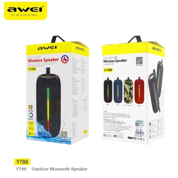 Awei Y788 Colorful Light Wireless Speaker