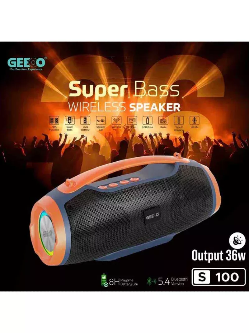 Geeoo s100 36w speaker